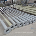 factory direct supply hot dip galvanized 5m 9m 12m steel pole with wholesale price